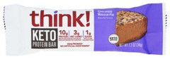 Think Keto Protein Bar Chocolate Mousse Pie 1.2 Oz Pack Of 4