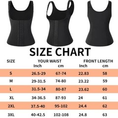 Women Waist Trainer Sweat Vest Workout Sauna Suit Tank Top Body Shaper Slimming