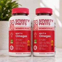 Lot of 2 – Smarty Pants Women’s Plus Multi & Omegas 90 Count Each EXP: 08/27