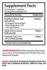 blood pressure natural – Hawthorn Berry Extract 665mg – digestive health 3B