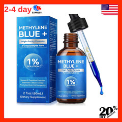 Blue Supplement – Pharmaceutical Grade, 2 FL OZ, 1% USP Grade, Liquid