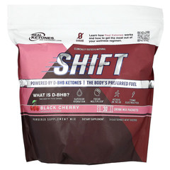 Real Ketones, Shift,Black Cherry, 30 days supply Drink Mix Packets