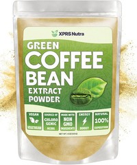 GREEN COFFEE BEAN EXTRACT POWDER Clean Energy Weight Management Chloregenic Acid