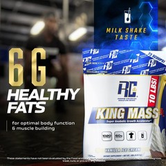 Ronnie Coleman Signature Series King Mass XL Mass Gainer Protein Powder – Van…