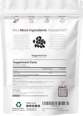 1 PACK Astaxanthin 120 Softgels 12mg – Supports Eye Health and Joint Health