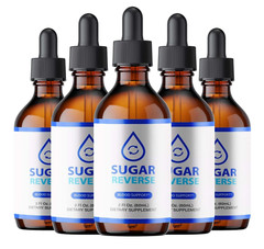 (5 Pack) Sugar Reverse Blood Drops, Blood Support Drops for Blood Sugar Levels