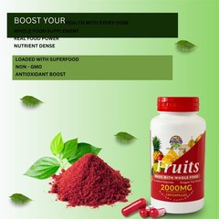 Garden OF Health Fruits Veggies 2000mg Enzymess Blend Whoeele Food 240 Capsuless