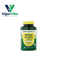Spring Valley Ultra Strength Turmeric Curcumin 1500 mg Vegetarian Capsules 90 CT