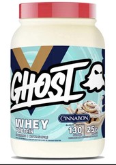 Ghost 100% Whey Protein CINNABON 🥮 – 2 Pound Keto Brand New