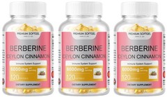 360 Softgels Benfotiamine 300mg Gluten Free and Non-GMO USA MADE 3 Bottles