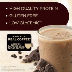 Atkins Protein Shake, Mocha Latte, Keto Friendly, Gluten Free, 8 Ct