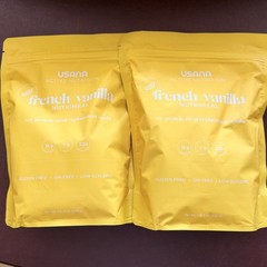 USANA Nutrimeal Meal Replacement Shake – French Vanilla(2 packs) Exp:10/24/2026