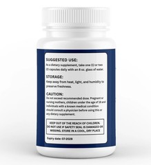 (2 Pack) BrainVex Nootropic All Natural Brain Supplement Brain Vex 60 Capsules