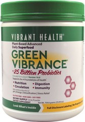 Vibrant Health Green Vibrance Powder – 60 Day Supply
