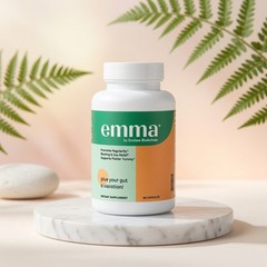 Emma Gut Health Supplement 60 Capsules – Bloating & Digestion Support