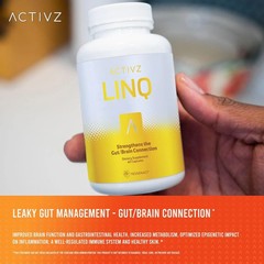 NEW ACTIVZ LINQ – Advanced Epigenetic Formula for Brain , Gut , Skin NEW LOGO