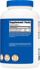 Nutricost Potassium (99 mg) Magnesium (210 mg) Citrates, 240 Capsules