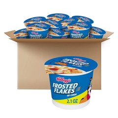 Kellogg’s Frosted Flakes Breakfast Cereal Cups, 8 25.2 Ounce (Pack of 12)