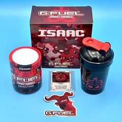 G Fuel Binding of Isaac Brimstone Collector’s Box 2 Four Souls Cards Shaker Cup