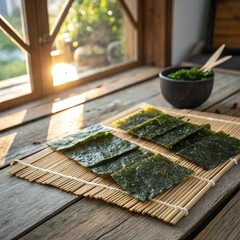 Gimme Organic Roasted Seaweed Snack, EVOO, 6Ct, Keto, Vegan, GF, Omega-3, Iodine