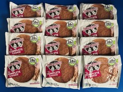 12 Lenny & Larry’s Complete Cookie Snickerdoodle Packs 4oz. Bulk Lot BB: 09/2026