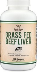 Beef Liver Capsules (1,000mg of Grass Fed, Desiccated per…
