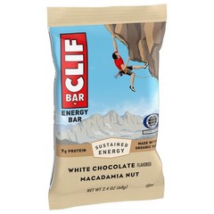 CLIF Bar White Chocolate Macadamia Nut Granola Oats – 9g Protein – 24oz/10ct