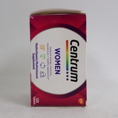 Centrum Women Multivitamin/Multimineral Supplement Tablets – 120ct EXP 05/2026