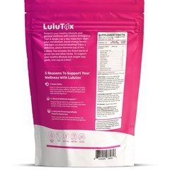 LULUTOX Detox Tea – Herbal Blend with Dandelion, Ginseng, and Ginger – Supports