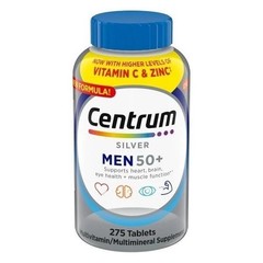 ✳️🔥Centrum Silver Men 50+ Multivitamin, 275 Tablets exp 6/27 Free Shipping!✳️🔥
