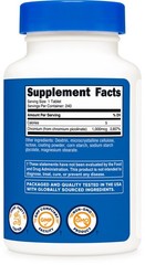 Nutricost Chromium 1000mcg, 240 Tablets – Gluten Free, Non-GMO