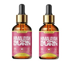 (2 Pack) Himalayan Burn Drops Max Strength Keto Formula Weight Management Supple