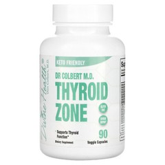 Dr Colbert M.D. Thyroid Zone, 90 Veggie Capsules