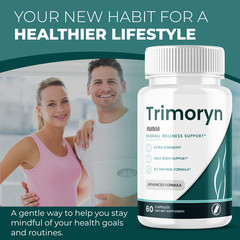 Trimoryn Capsules for Weight Loss Support Fat Burning Supplement Pills (60 ct)