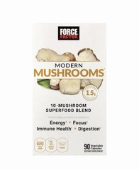 Force Factor Modern Mushrooms Capsules, Mushroom 90 Count (Pack of 1), White