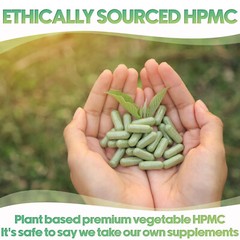 Size 00 Clear Empty Vegan Capsules Vegetarian Veggie Capsules Pills Caps HPMC
