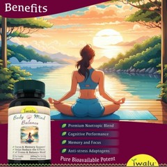 Serotonin and Dopamine Supplements – Nerve Calming Cortisol Reducer & Adaptogens