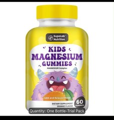 1pk Vitamin B6, Vitamin D & Magnesium Gummies For Kids & Teens 60 Counts