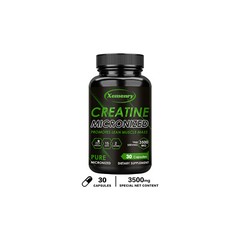 Creatine Micronized Capsules 3500mg – Muscle Growth, Men’s Testosterone Booster