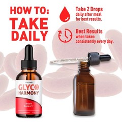 (5 Pack) Glyco Harmony Blood Support Drops Vitamin Supplement 150 Servings