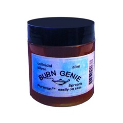 Colloidal Silver & Aloe – Purevon BURN GENIE Soothing Gel – 4 fl. oz.