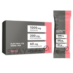LMNT Electrolytes: 30-Pack Raspberry Salt ZERO-Sugar Brand New Keto-Paleo