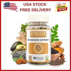 Strength & Spices Psoriaskin Supplement, Immune System Booster with 31…
