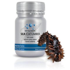 Deep Blue Health New Zealand Sea Cucumber Joint Immune Support – 500mg x 90 Caps