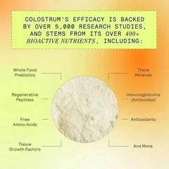2 BOTTLES—ARMRA Colostrum Superfood Grass-Fed Immune Fitness Brain Benefits