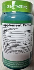 Nature’s Truth Potassium + Magnesium Citrate Gummies 60 Peach Strawberry 05/2026