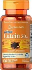 Puritan’s Pride 20mg Lutein with Zeaxanthin – 120 Softgels