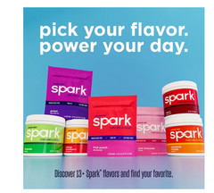 AdvoCare Spark Energy Drink Mix Fruit Punch 10.5oz Vitamin Amino Acid Powder