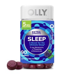 OLLY Extra Strength Sleep Gummies Melatonin 90 Ct