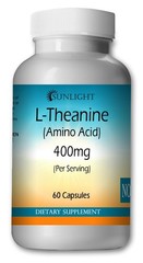 L-Theanine 400mg Capsules serving- gluten free